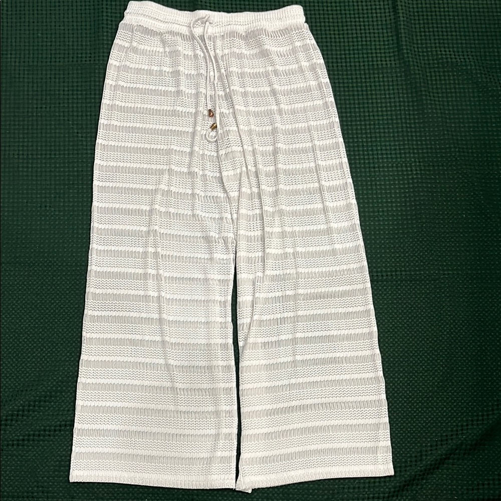 Jordan Taylor coverup pants Stretch Fabric and Relaxed Fit swim large